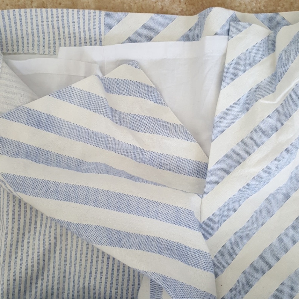 A.N.A nautical blue & white stripe dress - Picture 7 of 8